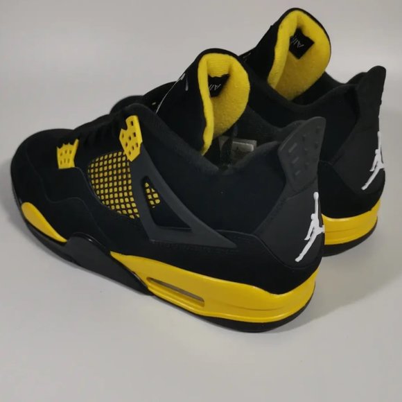 Jordan black and yellow series sports casual shoes